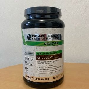 Beachbody performance Recover. Vegan, chocolate